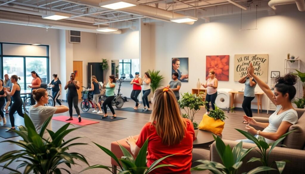 Beginner-Friendly Fitness options in inclusive gym environments