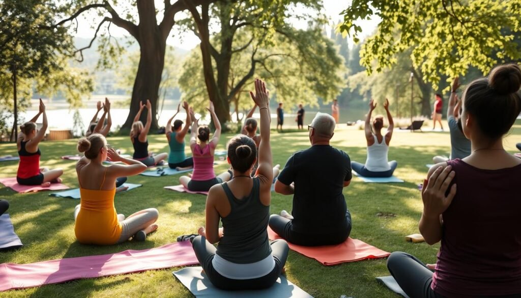 Exercise routines for anxiety
