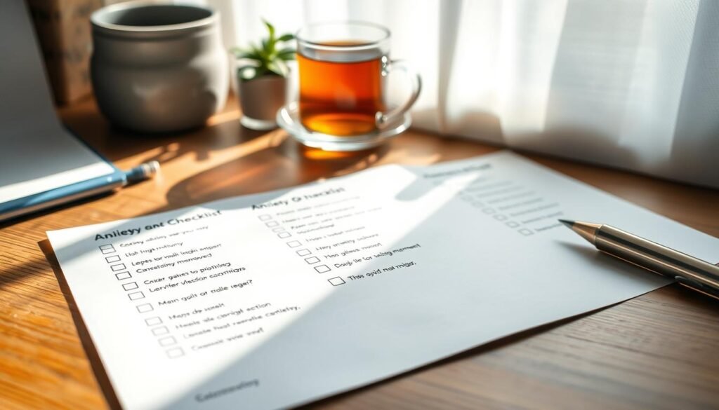 anxiety checklists
