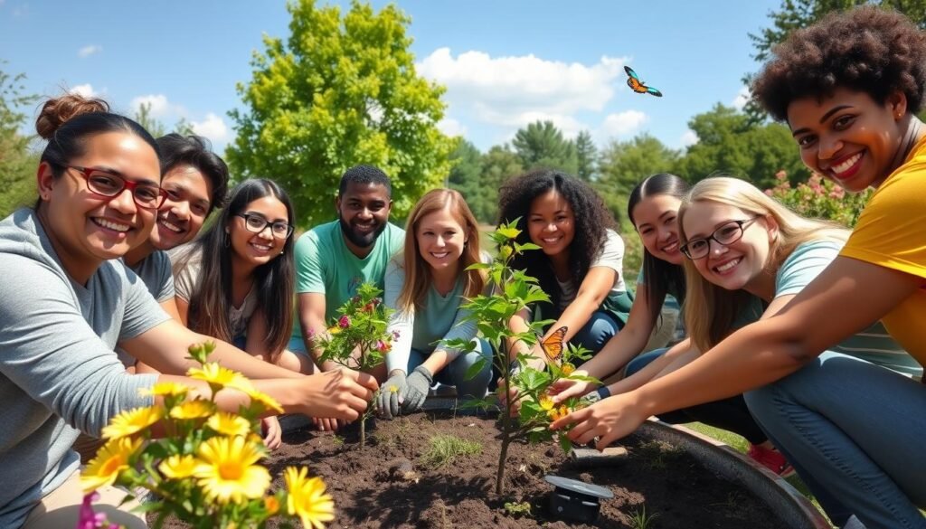 volunteer experiences promoting happiness and purpose
