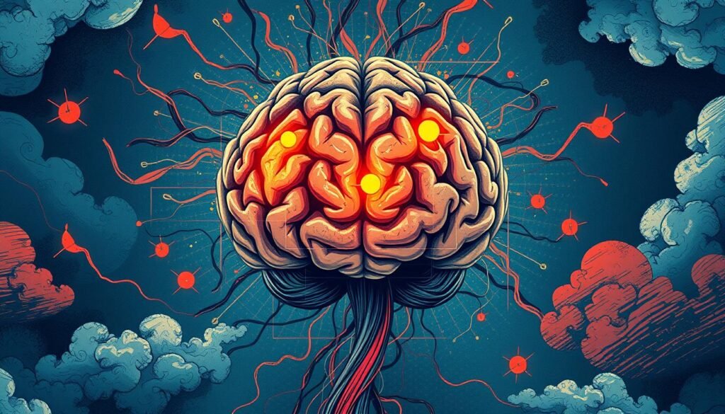 what causes anxiety in the brain