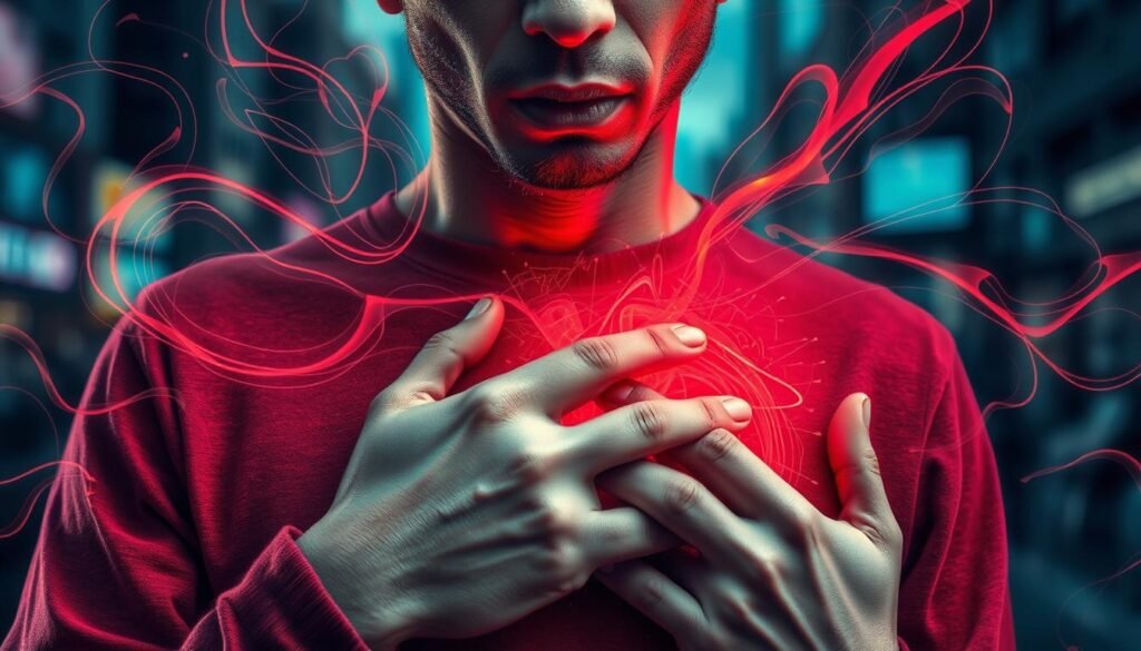 Anxiety-triggered dyspnea