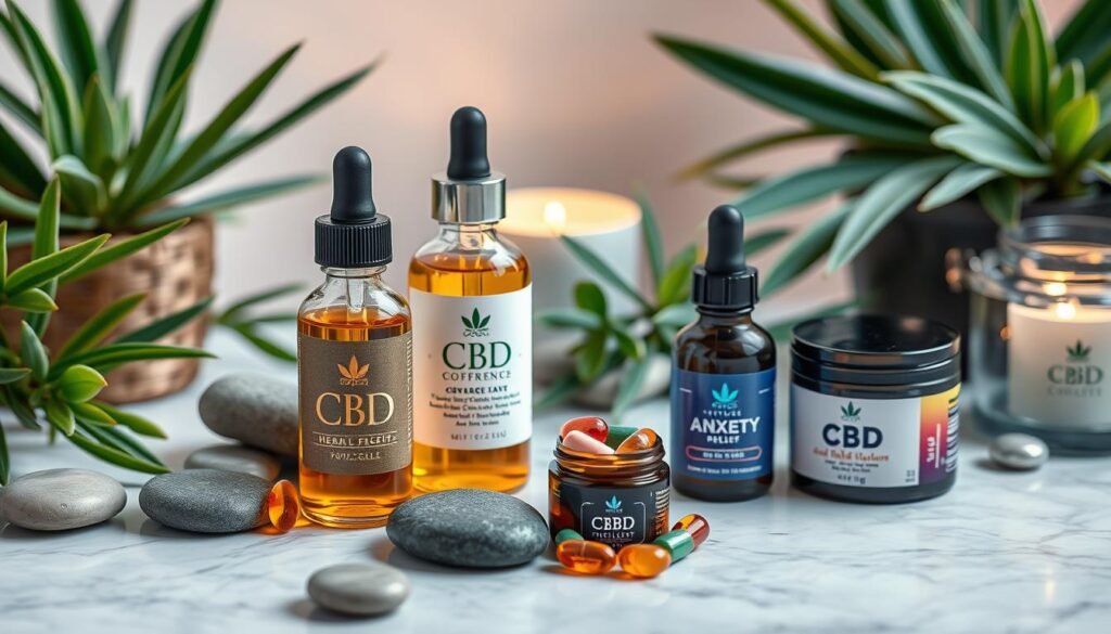 CBD products for anxiety relief
