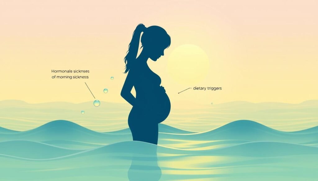 Causes of morning sickness and discomfort