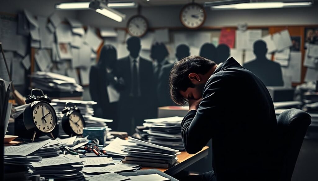 Causes of work anxiety