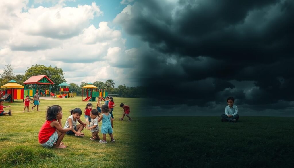 Childhood experiences impact on social anxiety