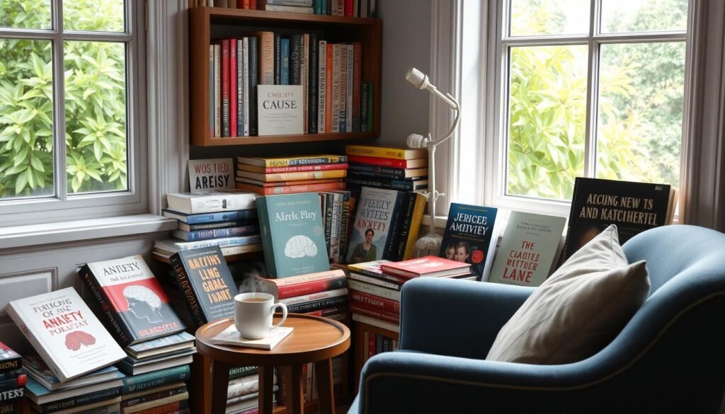 Choosing anxiety books