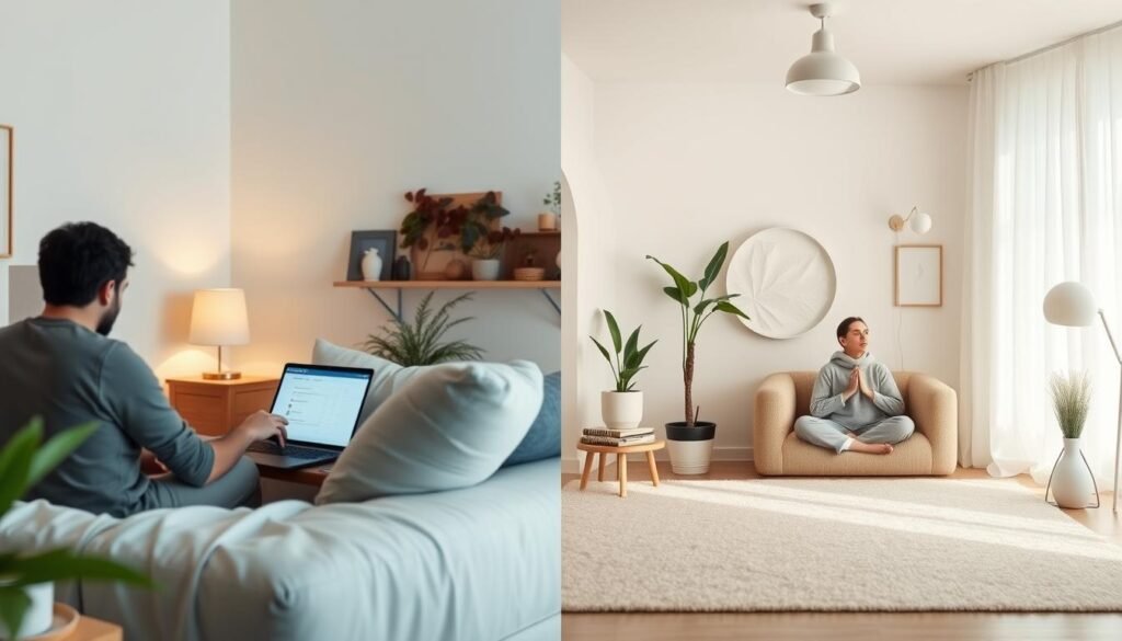 Comparing effectiveness and user experience in anxiety tests