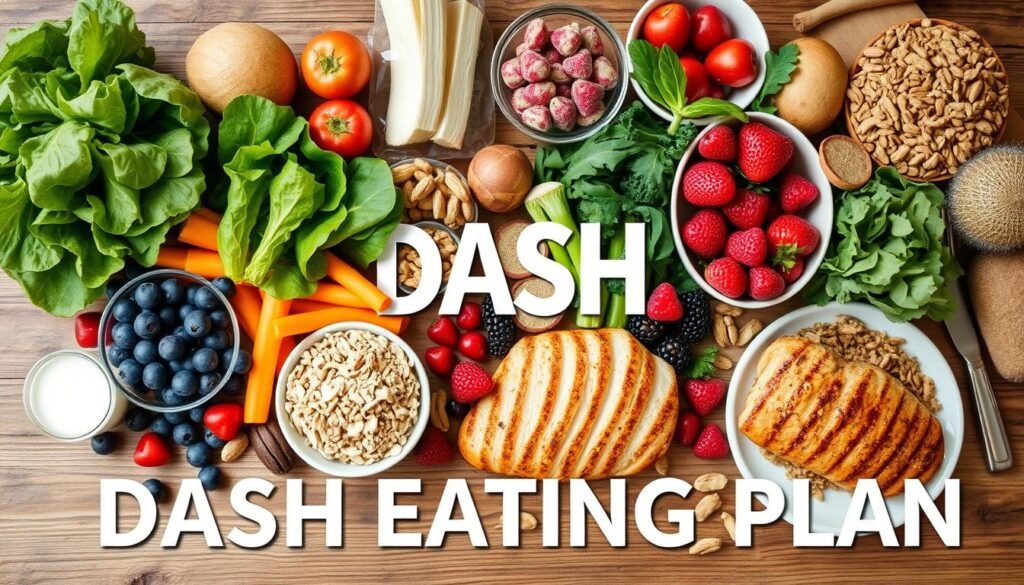 DASH eating plan for hypertension management