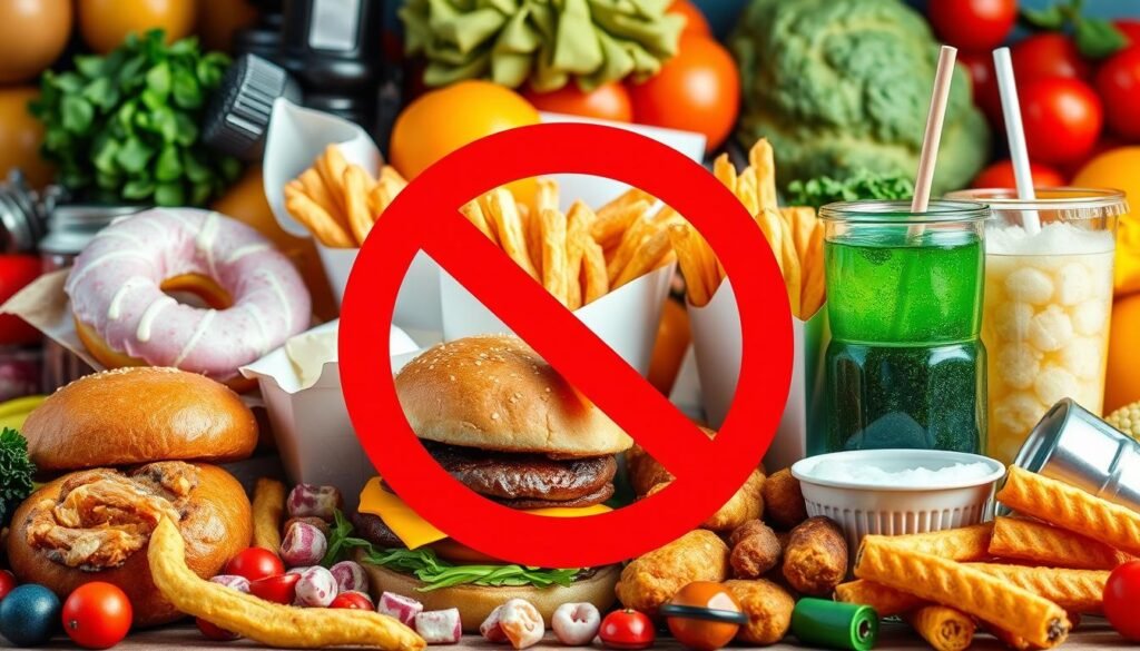 Diet factors to avoid