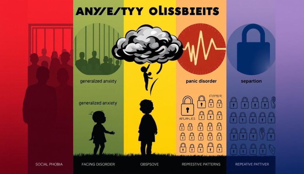 Differences between anxiety disorders