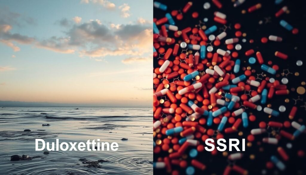Duloxetine vs SSRIs