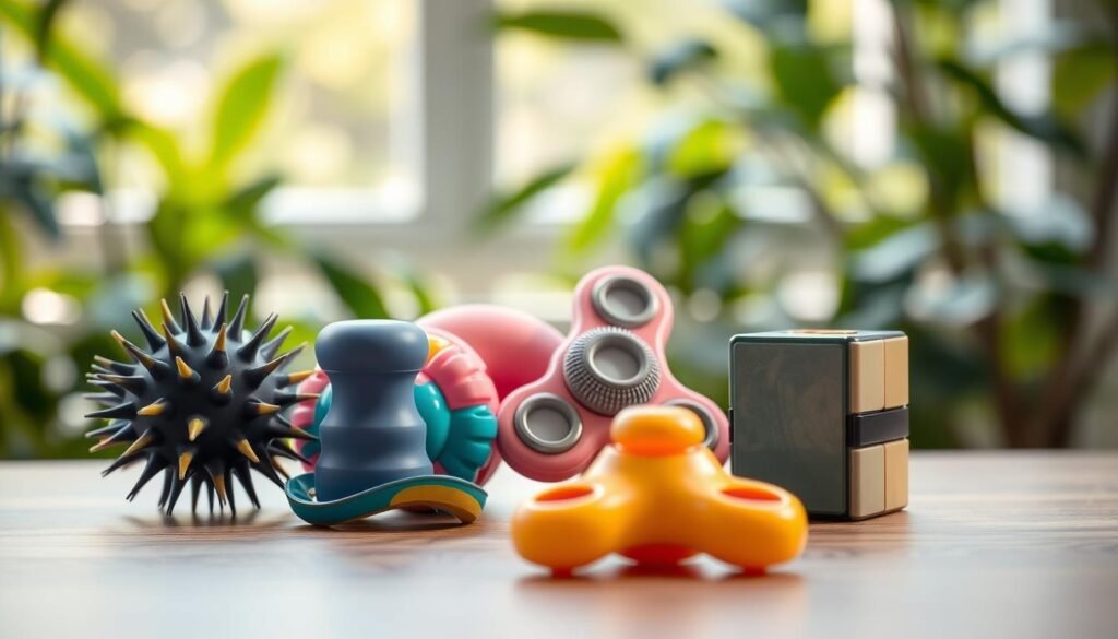 Fidget toys for anxiety management