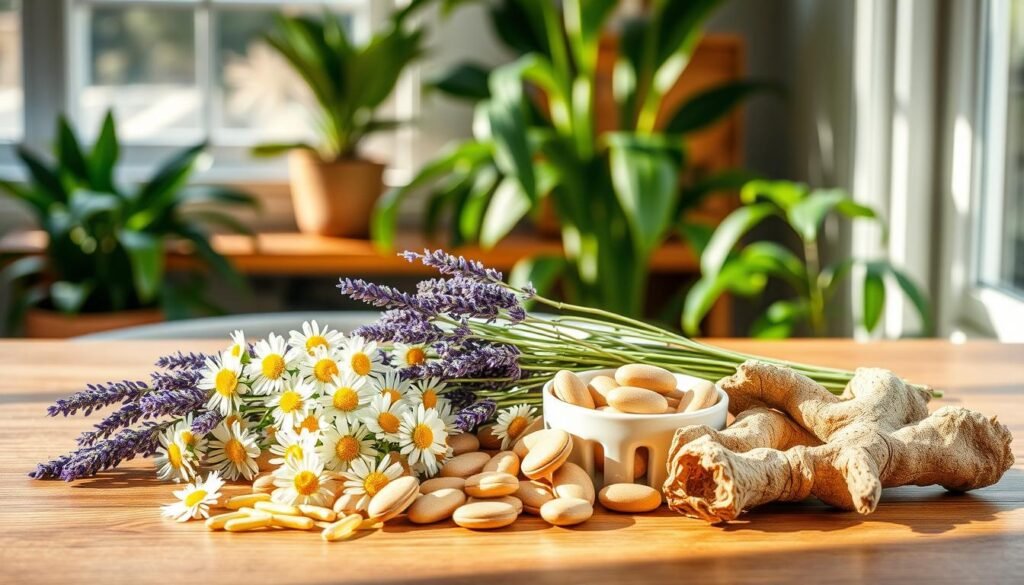 Herbal supplements for calming nerves