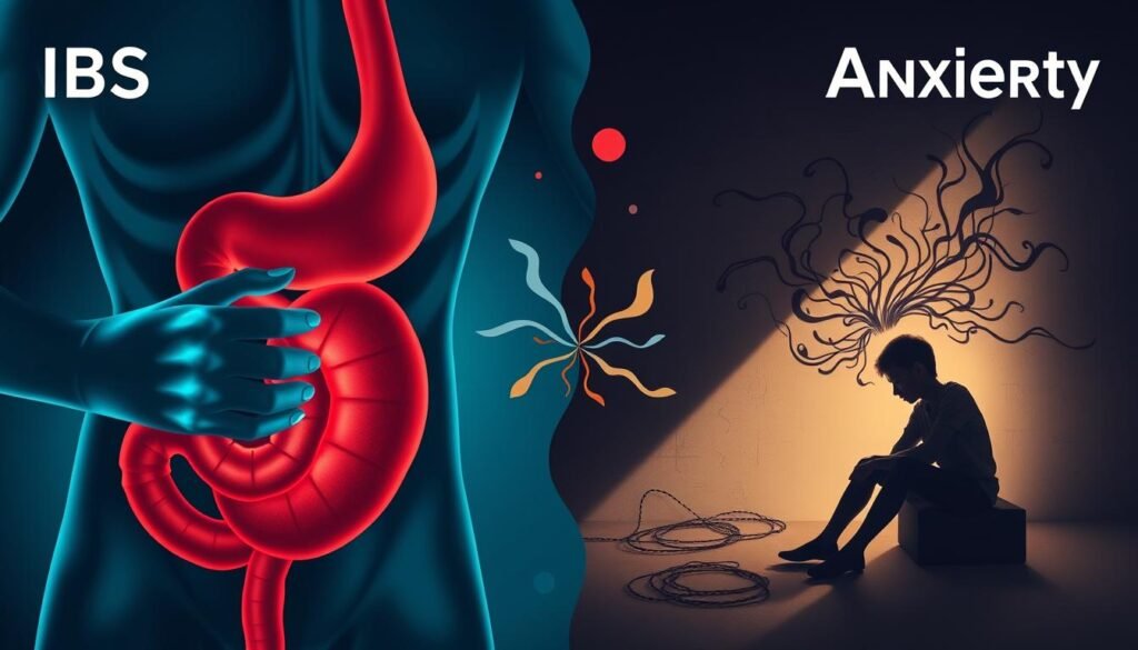 IBS symptoms and anxiety symptoms connection