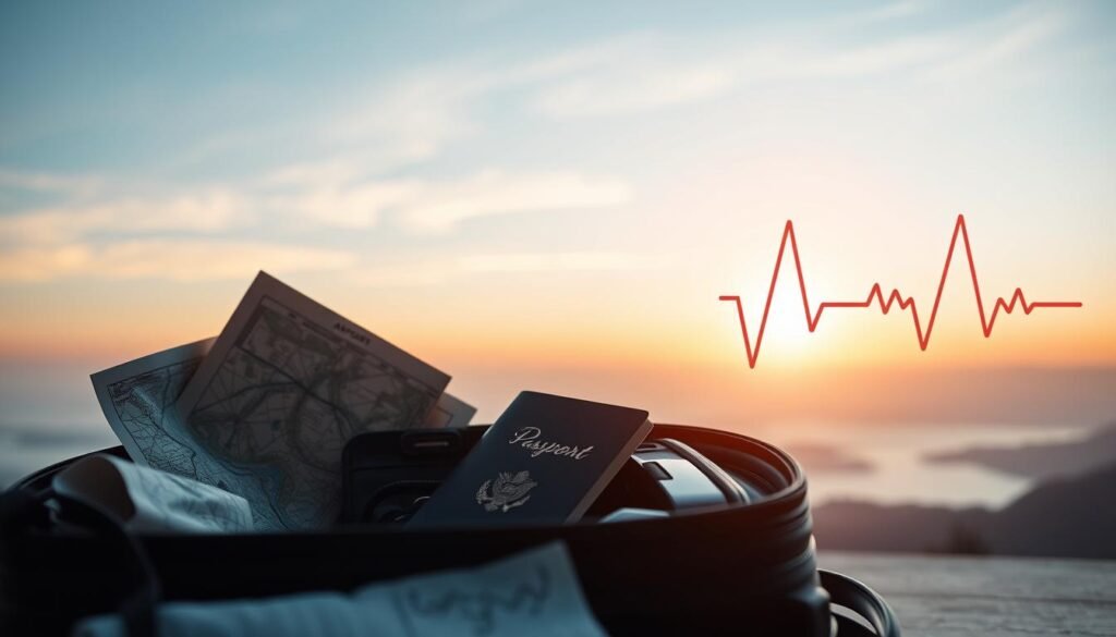Identifying triggers for travel phobia in a journey
