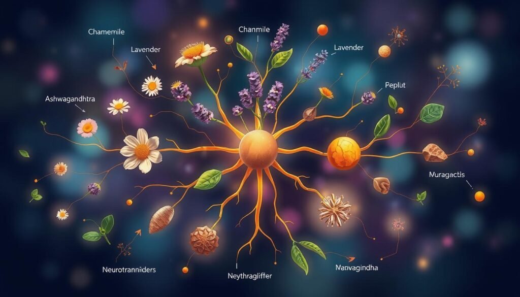 Mechanism of herbal anxiety remedies