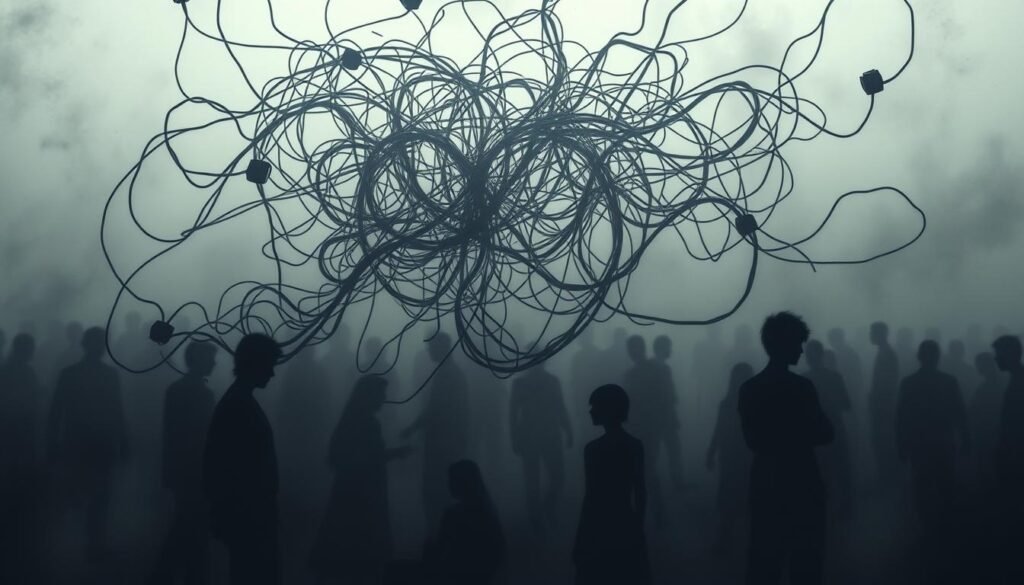 Negative thought patterns and social anxiety disorder