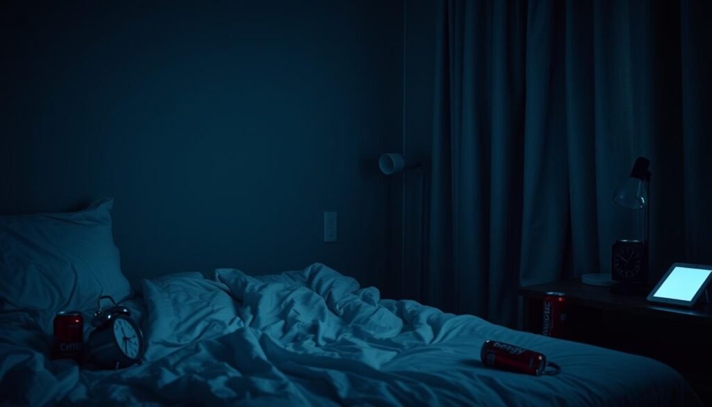 Poor sleep habits