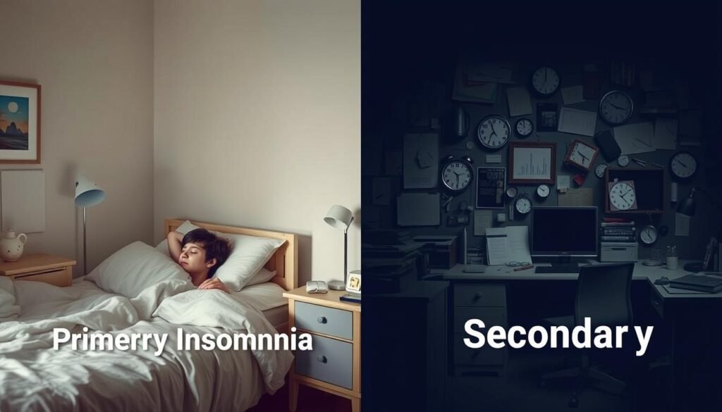 Primary vs. Secondary Insomnia