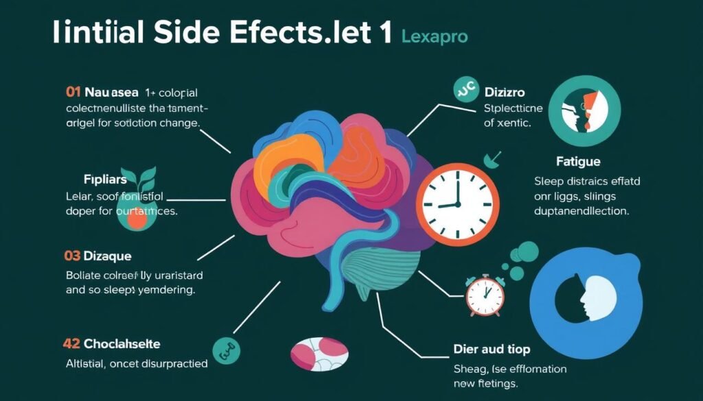 Side Effects During the First Few Weeks of Lexapro Treatment
