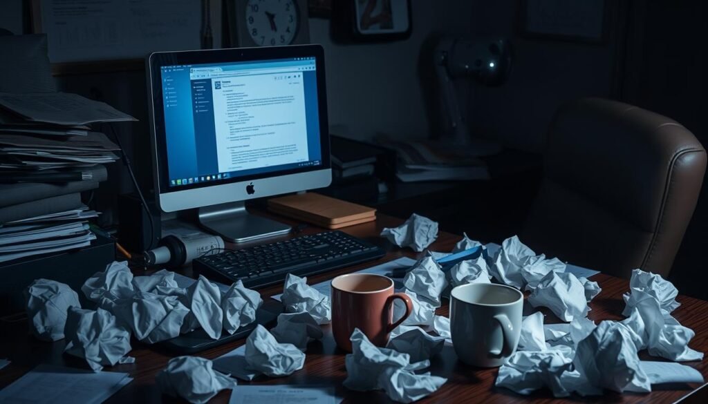 Signs of anxiety at work