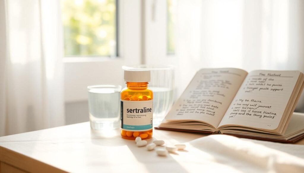 Starting dose of sertraline