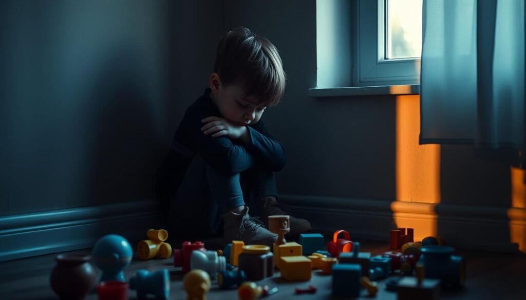Symptoms of anxiety in children