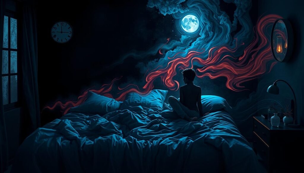 Symptoms of nighttime anxiety