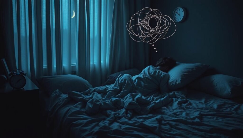Symptoms of sleep anxiety