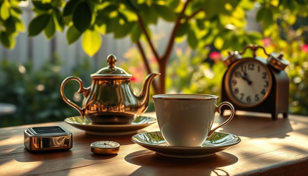 Timing and quantity of tea consumption