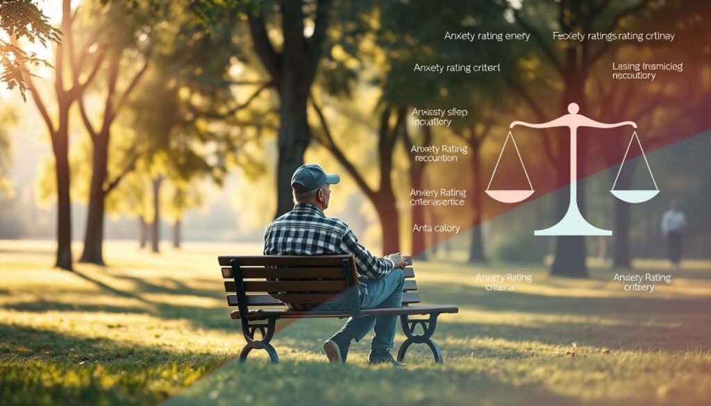 VA anxiety rating criteria