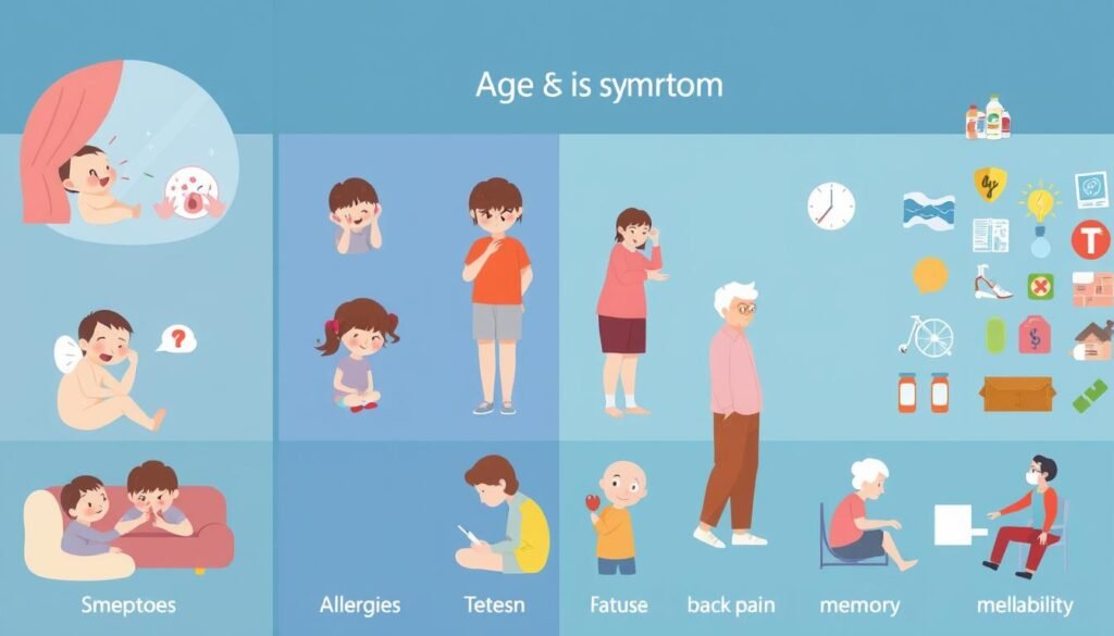 age-related symptoms