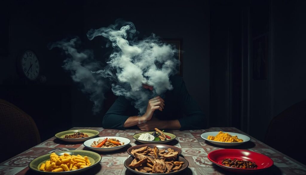 anxiety after eating