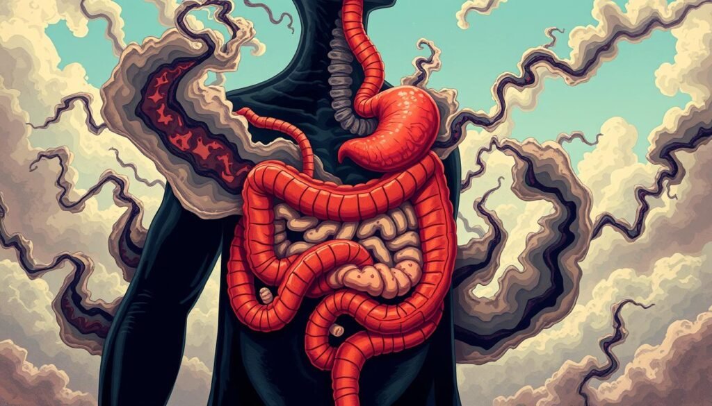 anxiety and digestive system