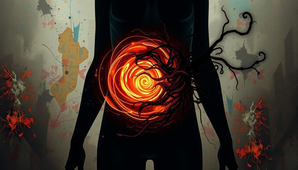 anxiety and stomach pain
