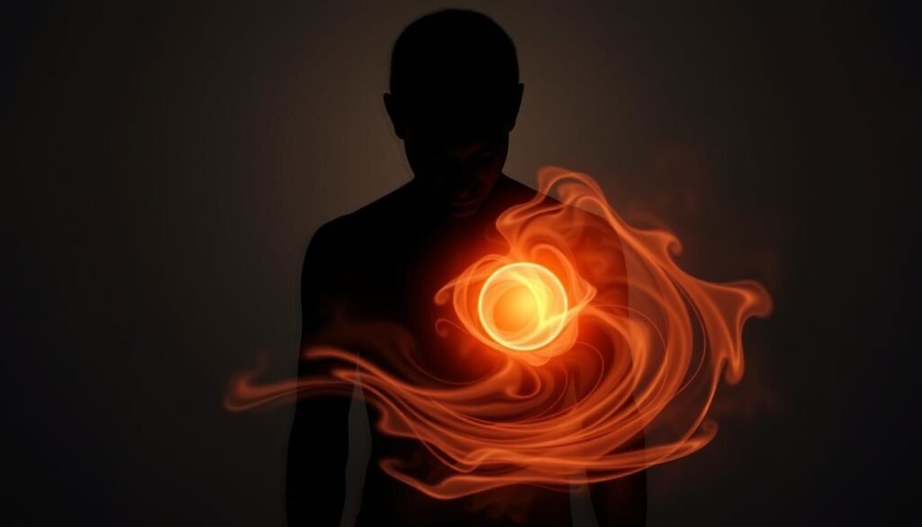 anxiety chest pain left side