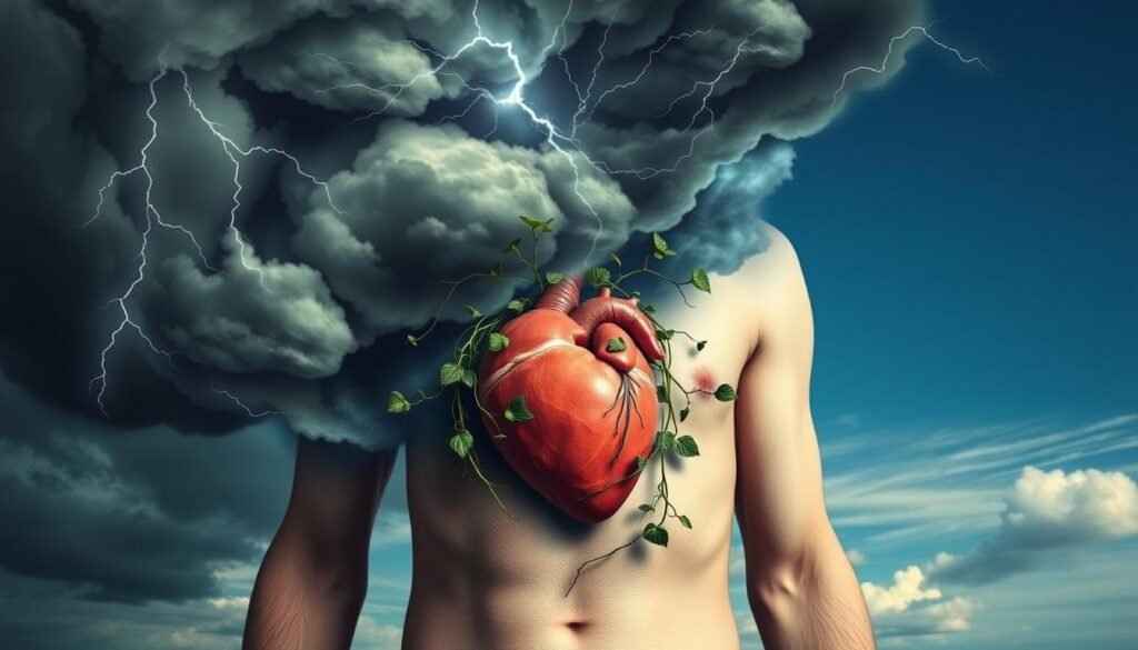 anxiety chest tightness relationship