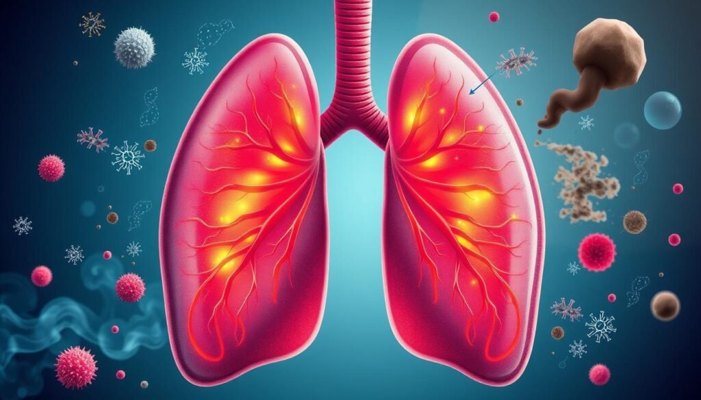 asthma symptoms and COPD breathing issues