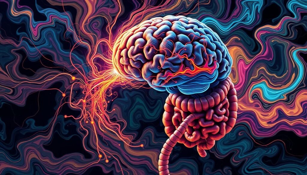 brain-gut connection related to anxiety symptoms