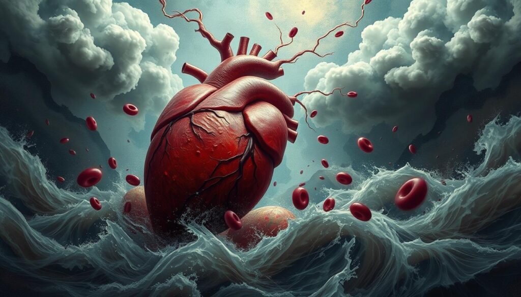 can anxiety cause high red blood cell count