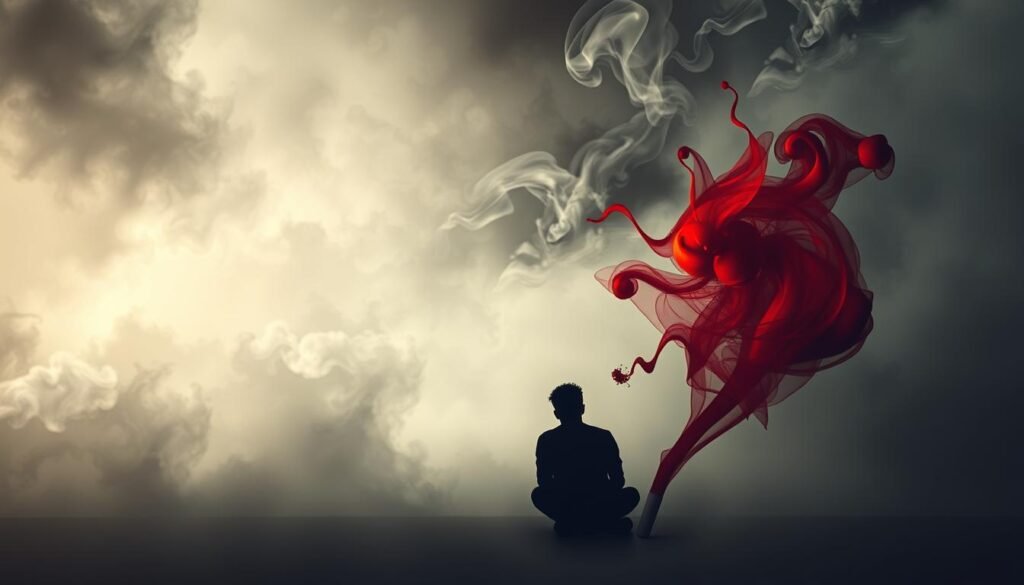 can nicotine cause anxiety