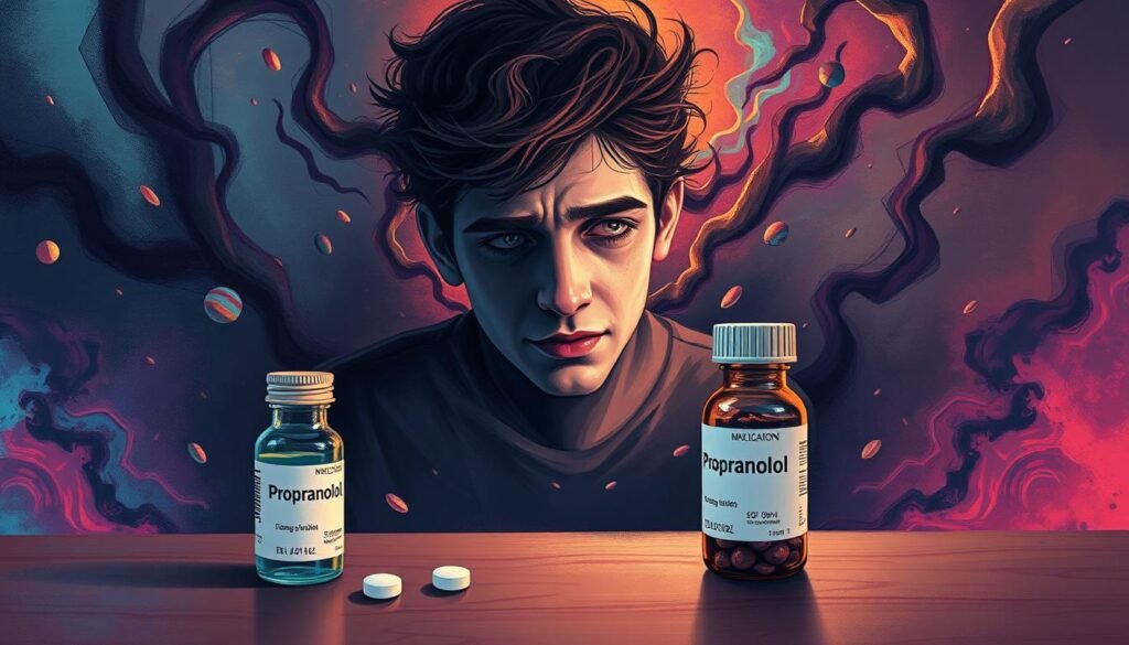 can propranolol cause anxiety