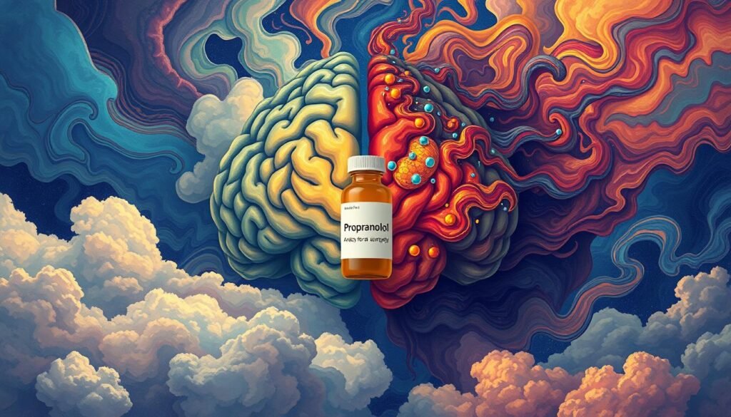 can propranolol cause anxiety