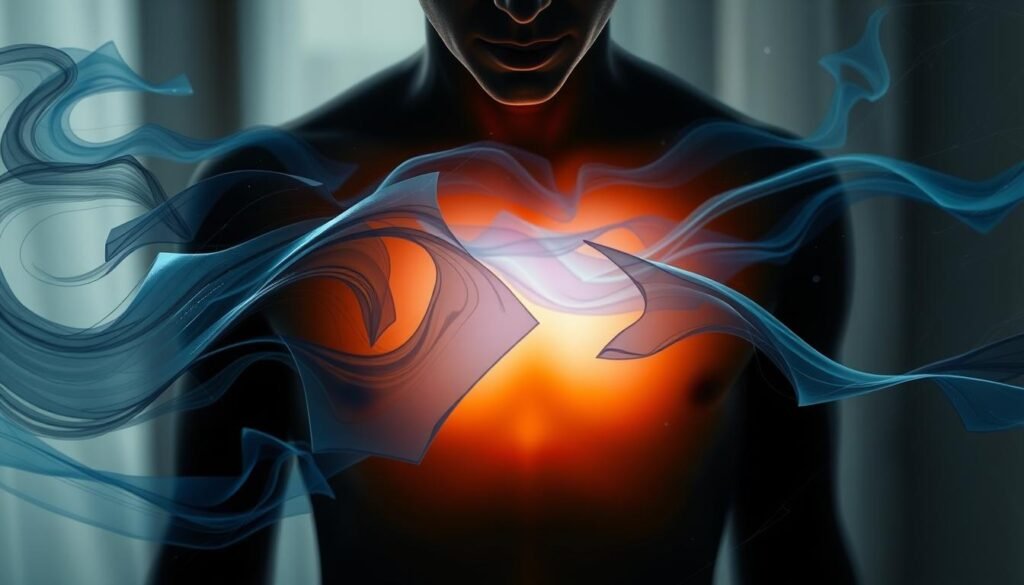 characteristics of anxiety chest pain