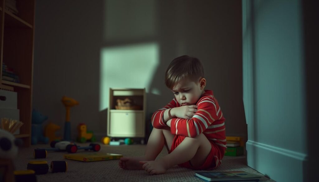 childhood anxiety behavioral patterns