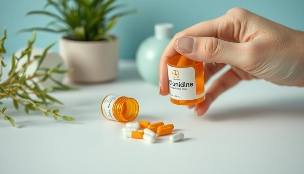 clonidine administration