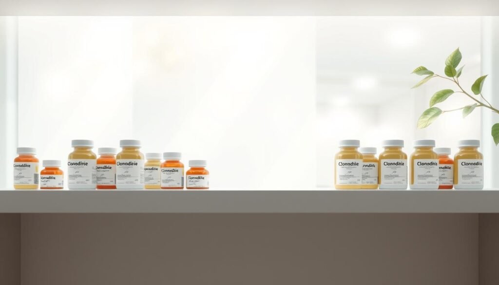 clonidine dose for anxiety
