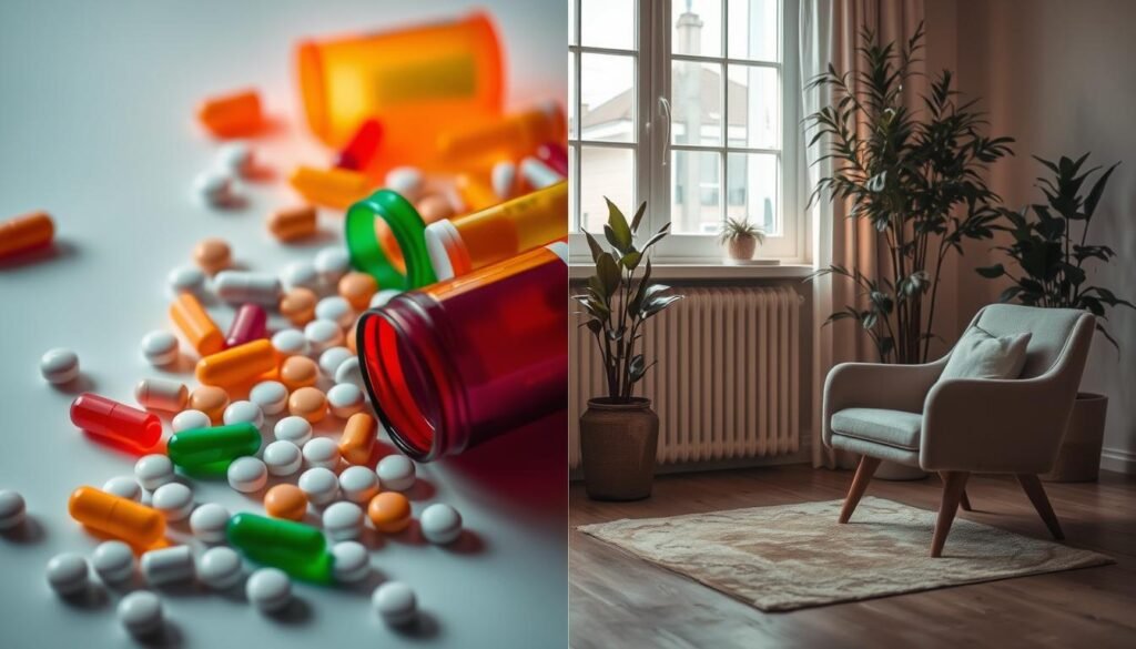 comparing medication and therapy