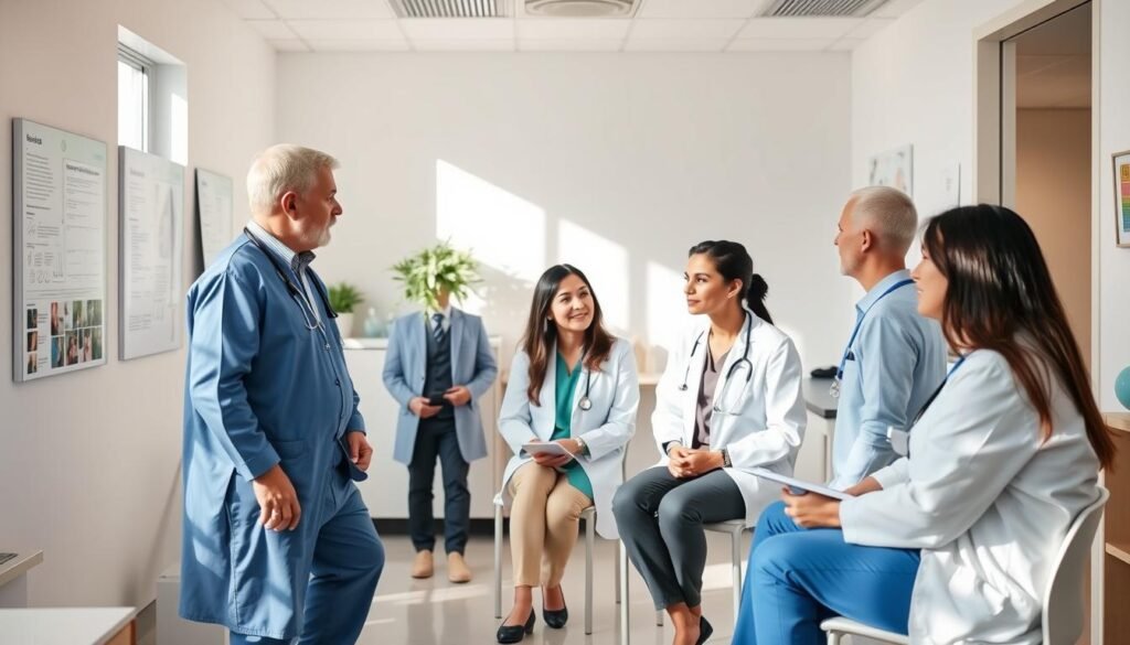 consulting healthcare professionals